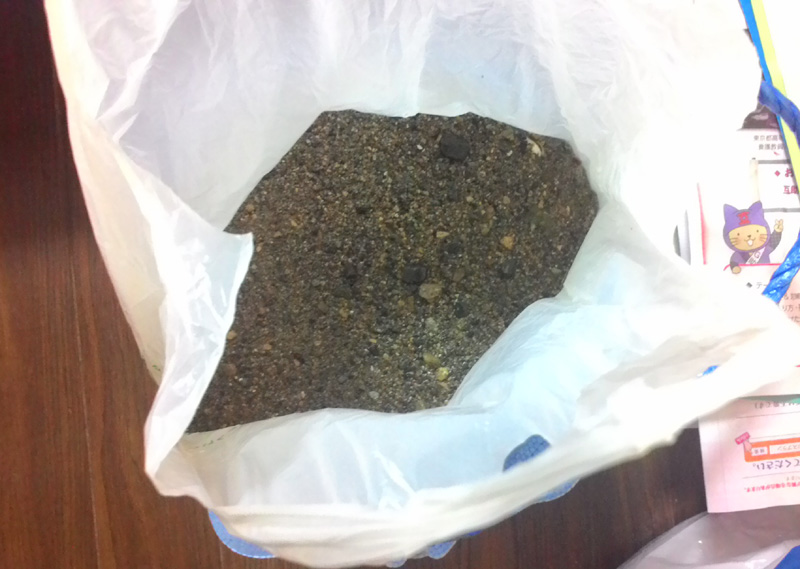 きれいそうな川砂