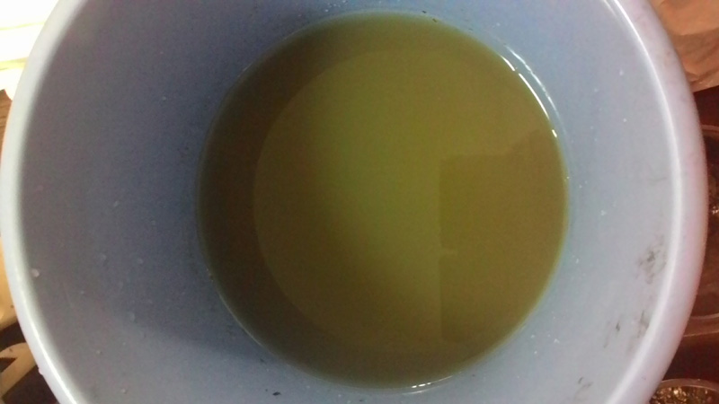 川砂を洗ってみた